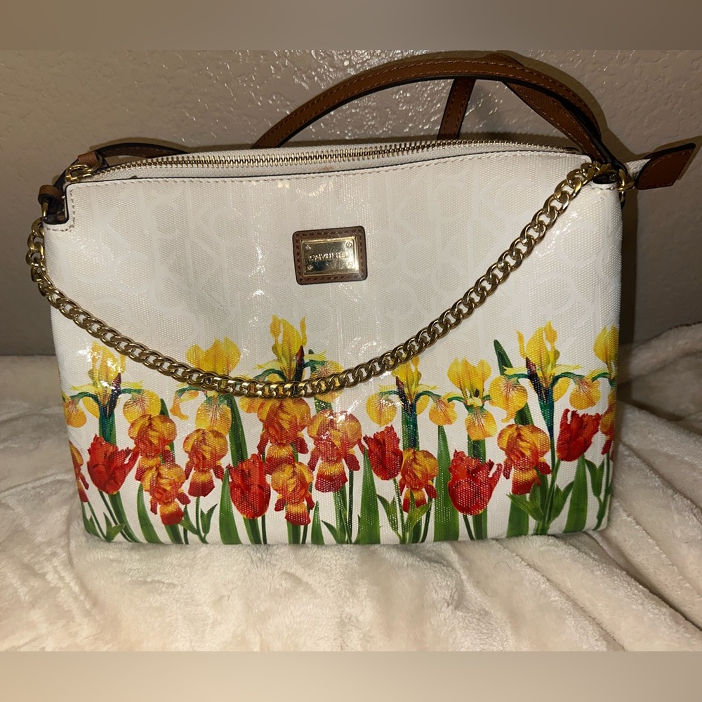 Floral Calvin Klein Crossbody